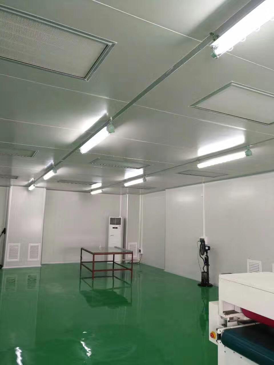 廣州光電廠房一二三樓凈化空調裝修工程(圖3)